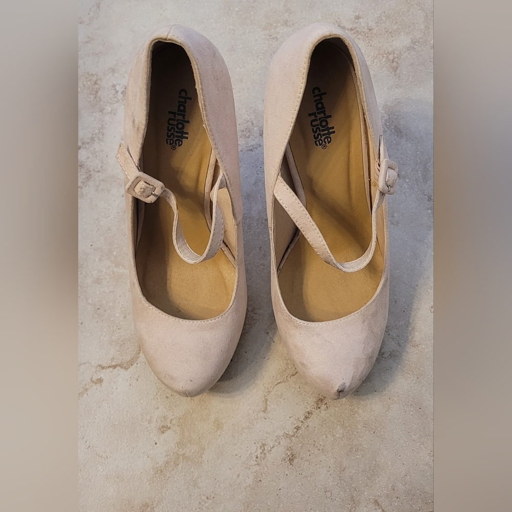 Charlotte Russe Suede heel painters special